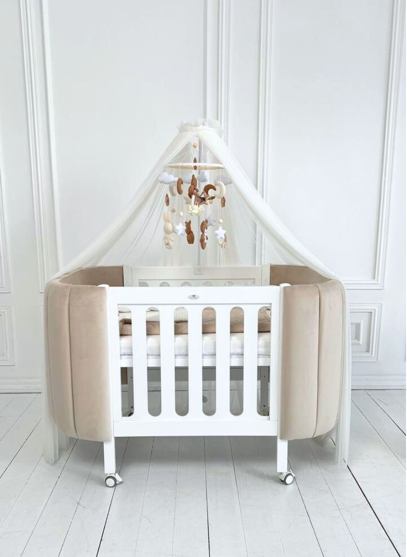 CATANIS Babybett Beige 120x70cm CATANIS Babybett Beige 120x70cm